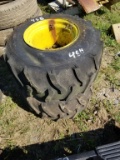 26X12.00-12 TRACTOR TIRES (2)
