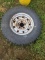 265R-70-16 TIRE AND WHEEL