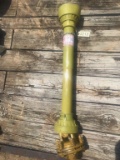 YELLOW PTO SHAFT WITH SLIP CLUTCH **SELLS ABSOLUTE**