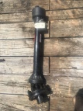 BLACK PTO SHAFT WITH SLIP CLUTCH **SELLS ABSOLUTE**