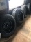 NEW SET OF LT295/60R20 TIRES AND WHEELS (4)