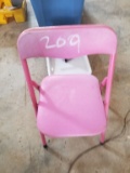 CHILDS PINK CHAIR