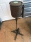 ANTIQUE CANDLE HOLDER ON STAND