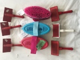 BODY BRUSHES (3) AND SMALL BRUSHES (6)