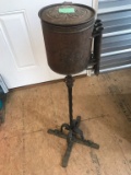 ANTIQUE CANDLE HOLDER ON STAND