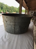 ANTIQUE STAINLESS WASH TUB