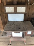 ANTIQUE COOK STOVE OVEN BREAD WARMER