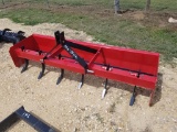 RED TENNESSEE RIVER IMPLEMENT 7' BOX BLADE