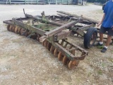 12' OLIVER PULL TYPE DISC HARROW WITH ASSIST WHEELS