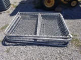 USED DOG KENNEL PANELS 5X8 (5)