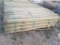 NEW TREATED 5X8 WOOD POSTS (32)