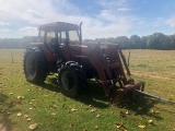 INTERNATIONAL 5140 CAB TRACTOR, 4WD, INTERNATIONAL 510 FRONT END LOADER, RUNS/DRIVES-FIELD READY,