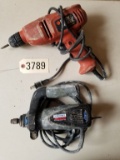 ELECTRIC DREMEL ROTARY SAW AND BLACK & DECKER DRILL