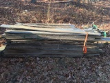 STACK OF 1 BY SAWMILL LUMBER