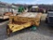 16' DOUBLE AXLE PINTLE HITCH EQUIPMENT TRAILER WITH DOVE TAIL AND RAMPS