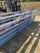 GALV. 14' 6 BAR GATE WITH PINS AND CHAIN