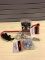 Hay hook 17” post hole digger tip, pull pin, lynch pin pack, wheel spinner