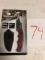 Mossy Oak 7” hunting knife ss rubber handle Brand New from Tractor Supply!