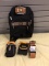 2 Dewalt phone holders & CLC tool satchel & work belt -leather Brand New fr