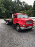 1998 INTERNATIONAL ROLLBACK, DT444 ENGINE, MILES UNKNOWN, TITLE IN HAND, 19