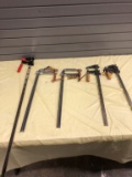 5 bar clamps assorted Brand New from Tractor Supply! All funds from this lo