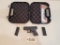 GLOCK .380 AUTOMATIC WITH 2 CLIPS AND A CASE, S: ACZW664