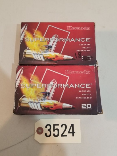 HORNADY 338 WIN MAG 225 GR SST, 38 ROUNDS