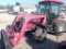 MAHINDRA 6010 HST CAB TRACTOR WITH MAHINDRA ML 156 FRONT END LOADER AND BUC