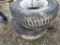 TRUCK TIRES WITH RIMS (3) 10.00-20