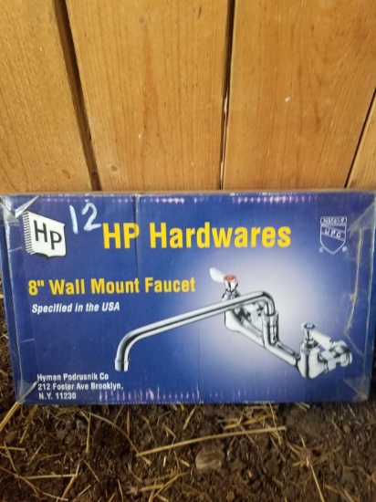 8" WALL MOUNT FAUCET