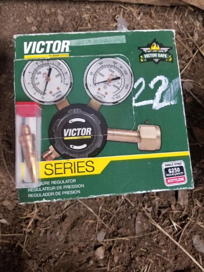 VICTOR TORCH REGULATOR AND TIP