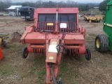 AVCO NEW IDEA 484 ROUND BALER, BALE KING, WORKS WITH BOX