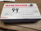 WINCHESTER 45 AUTO (50 ROUNDS)