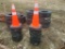 RELECTIVE TRAFFIC ORANGE CONES (53)