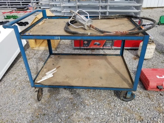 54X36 METAL CART ON WHEEL