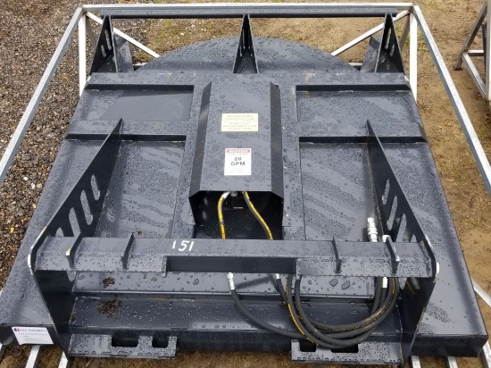 6' NEW QUICK ATTACH JCT SKIDSTEER BRUSH CUTTER