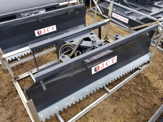 NEW JCT QUICK ATTACH 6' SKIDSTEER PUSH BLADE