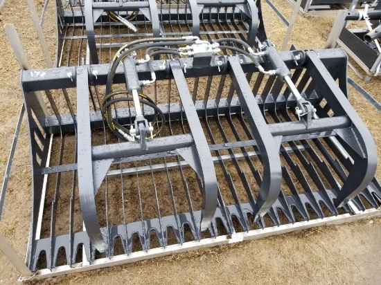 JCT NEW QUICK ATTACH 72" ROCK GRAPPLE BUCKET
