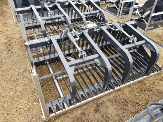 JCT NEW QUICK ATTACH 72" ROCK GRAPPLE BUCKET