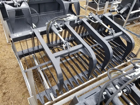 JCT NEW QUICK ATTACH 72" ROCK GRAPPLE BUCKET