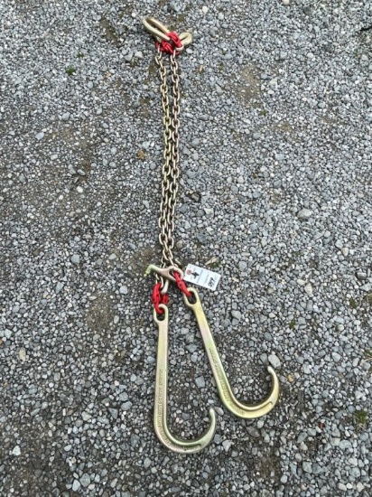 NEW DOUBLE HOOK SLING GRADE 70