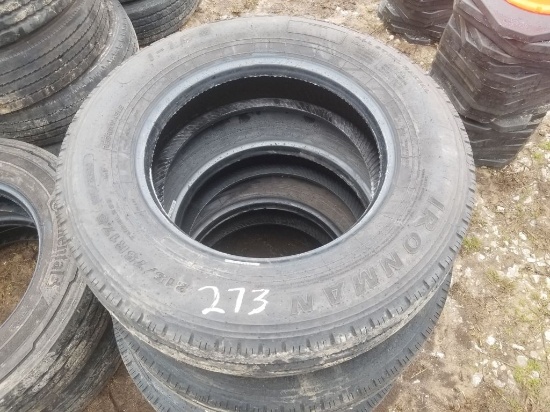215/75/17.5 TIRES (4)