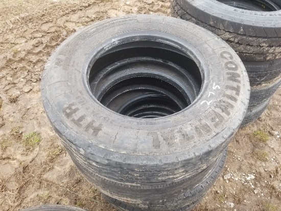 215/75/17.5 TIRES (4)