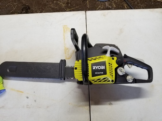 RYOBI RY3716 CHAINSAW 16IN BAR WITH CHAIN