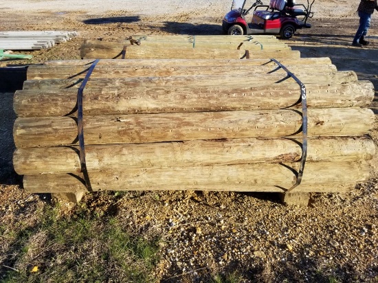 7X8 TREATED WOOD POSTS (24)
