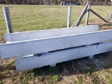 NEW 10' CONCRETE FEED TROUGH, 10' long 21