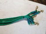 GREEN 6' LEAD ROPES (5)