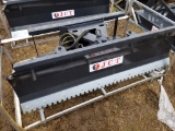 NEW JCT QUICK ATTACH 6' SKIDSTEER PUSH BLADE