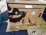 BAT CAVE WOOD STOVE AND SCREEN FRONT