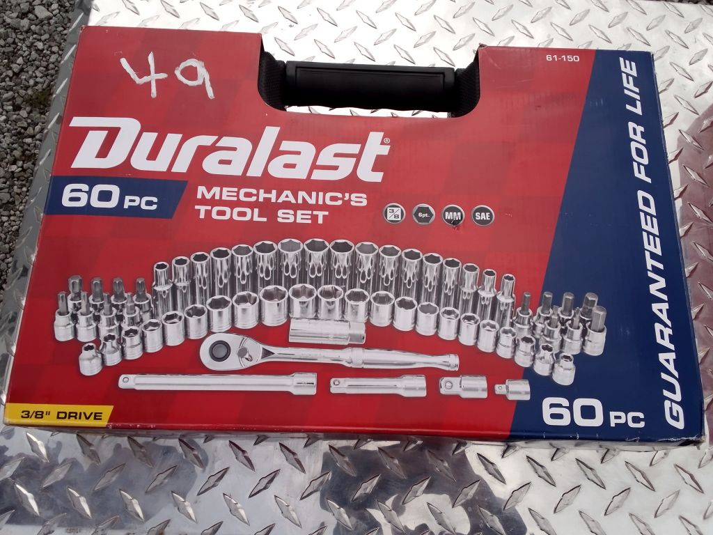 Duralast socket set 60 piece deals